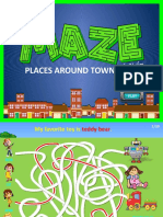 Maze Places Around Town Fun Activities Games Games - 87558