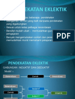 3.pendekatan Eklektik