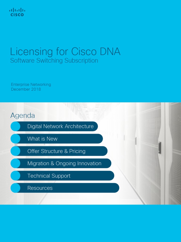 Dna Licensing Switching Subscription BDM PDF Computer Network