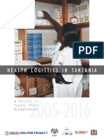 Health Logistics in Tanzania A Decade of Supply Chain Accomplishments