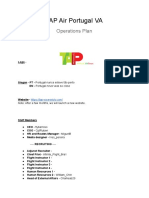 TAP Air Portugal VA - Operations Plan
