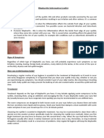 Patient Blepharitis Leaflet