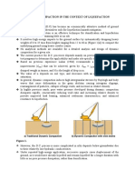 Dynamic Compaction in The Context of Liquefaction: Max Max