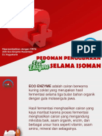 Pedoman Isoman Dengan EE