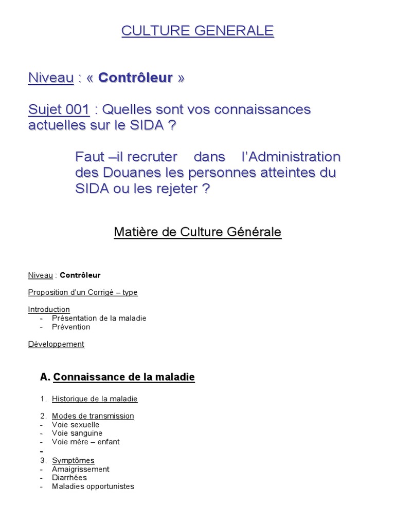Sujet Et Corrigé Du Concours D aide Soignante Pdf Anciens-Sujets Concours EIED-CEMAC | PDF | Pauvreté | Pauvreté et  sans-abrisme