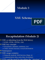 XML Schema Module 3 Recap