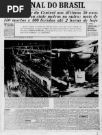 Acidente Central Do Brasil Trem 1958 | PDF