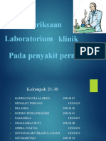 SP Respi Pemeriksaan Klinik Laboratorium Pernafasan