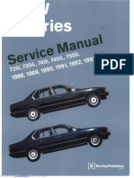 BMW Serie 700 Service Manual
