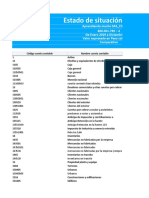 Estado de Situación Financiera COMPARATIVO