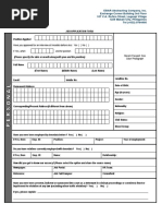 EACI - Job Application Form