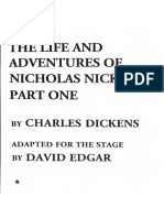 Edgar - Nicholas Nickleby Play