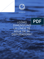 Dimensionamiento de Linea de Agua Planta Depuradora