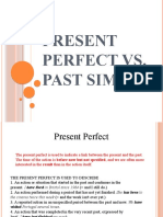 Present Perfect Vs Past Simple
