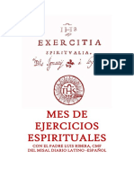 Mes de Ejercicios Espirituales. P. Luis Ribera, CMF