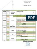 Progression Physique-Chimie 3eme