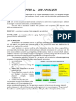 UNIT 4 Topic 4 - JOB ANALYSIS