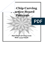 Free Chip Carving Practice Board Patterns