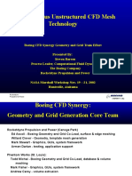 Hybrid Viscous Unstructured CFD Mesh Technology: Rocketdyne Propulsion & Power