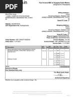 Tax Invoice/Bill of Supply/Cash Memo: (Original For Recipient)