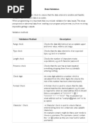 Notes On Data Validation & Verification, Test Data