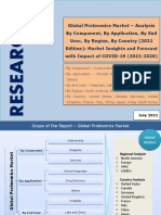 Global Proteomics Market – Analysis By Component, By Application, By End User, By Region, By Country (2021 Edition)