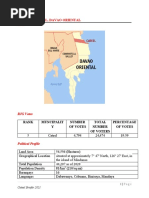 Briefer Cateel, Davao Oriental: Rank Muncipalit Y Number of Votes Total Number of Voters Percentage of Votes