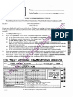 Civic Education WAEC Past Questions and Answers
