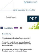 Recursive - and - Non - Recursive - Models - Lecture