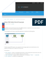 Mule ESB Hello World Example
