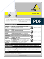 Ficha Tecnica - Traje Tibex Blanco