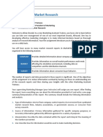 Understanding Market Research: To: Marketing Assistant Trainees From: Porter Gamble, Vice President of Marketing