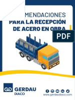 Recomendaciones para La Recepción de Acero