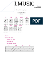 Dust in The Wind Tablatura