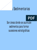 Cuencas Sedimentarias. Son Áreas Donde Se Acumulan Sedimentos para Formar Sucesiones Estratigráficas