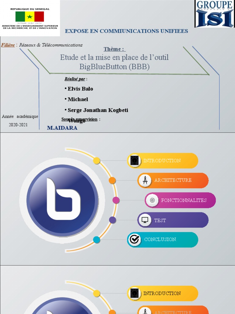BigBlueButton : Leader des classes virtuelles | PDF | Serveur ...