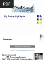 Schneider 10g Tuning Highlights