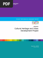 Cultural Heritage and Urban Development Project: Lebanon