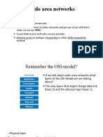 Wide Area Networks