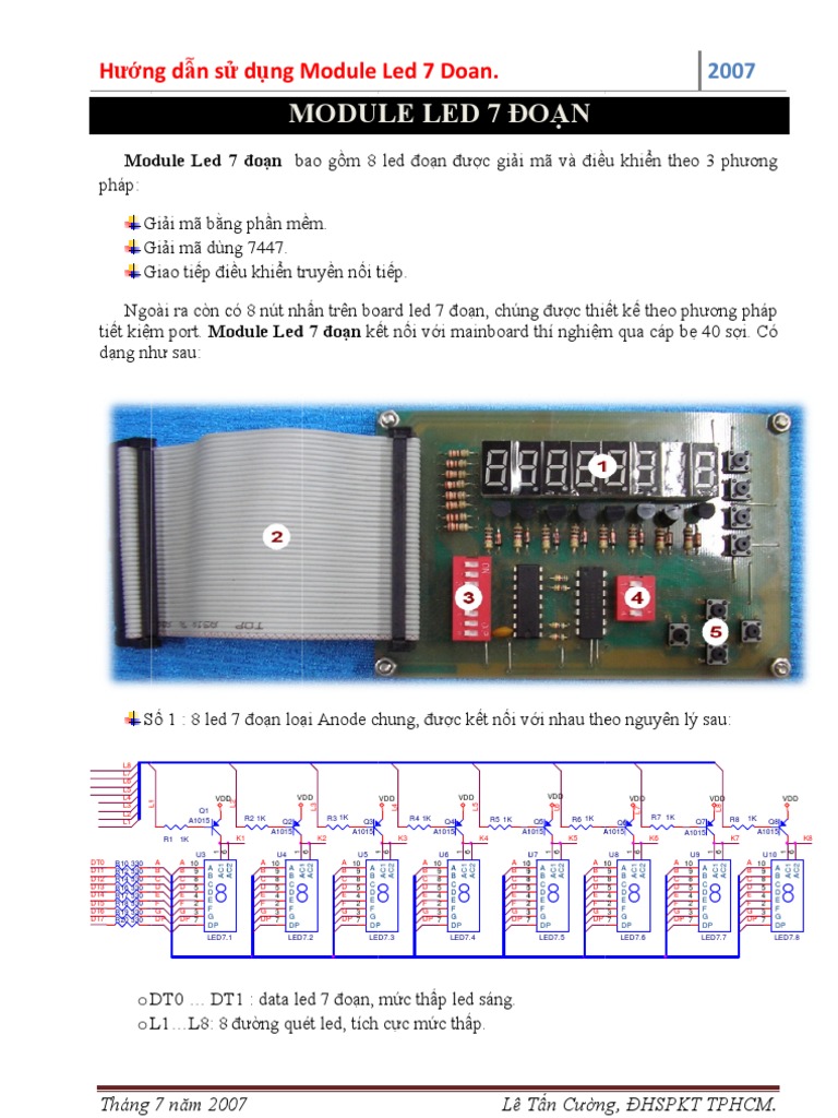 Module Led 7 Doan | PDF