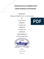 Genomic Sequence Data Classification Using Machine Learning Techniques