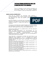 Actividades de Fin de Semana Dispuestas Por El SR Cmdte Director Eestp PNP Huanuco