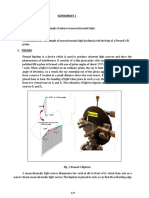 Class Notes on Fresnal Biprism