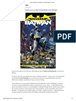 Universo Batman - Reseñas de Cómics - Blog de Comics