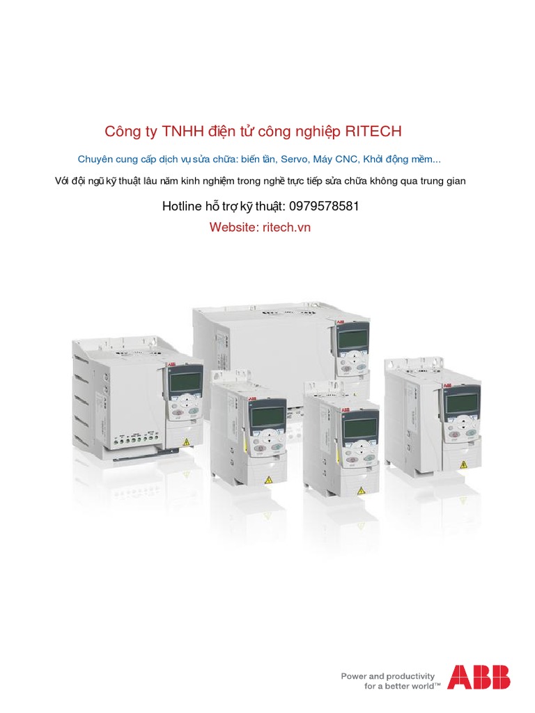 ABB ACS355 User Manual PDF Switch Electrical Wiring