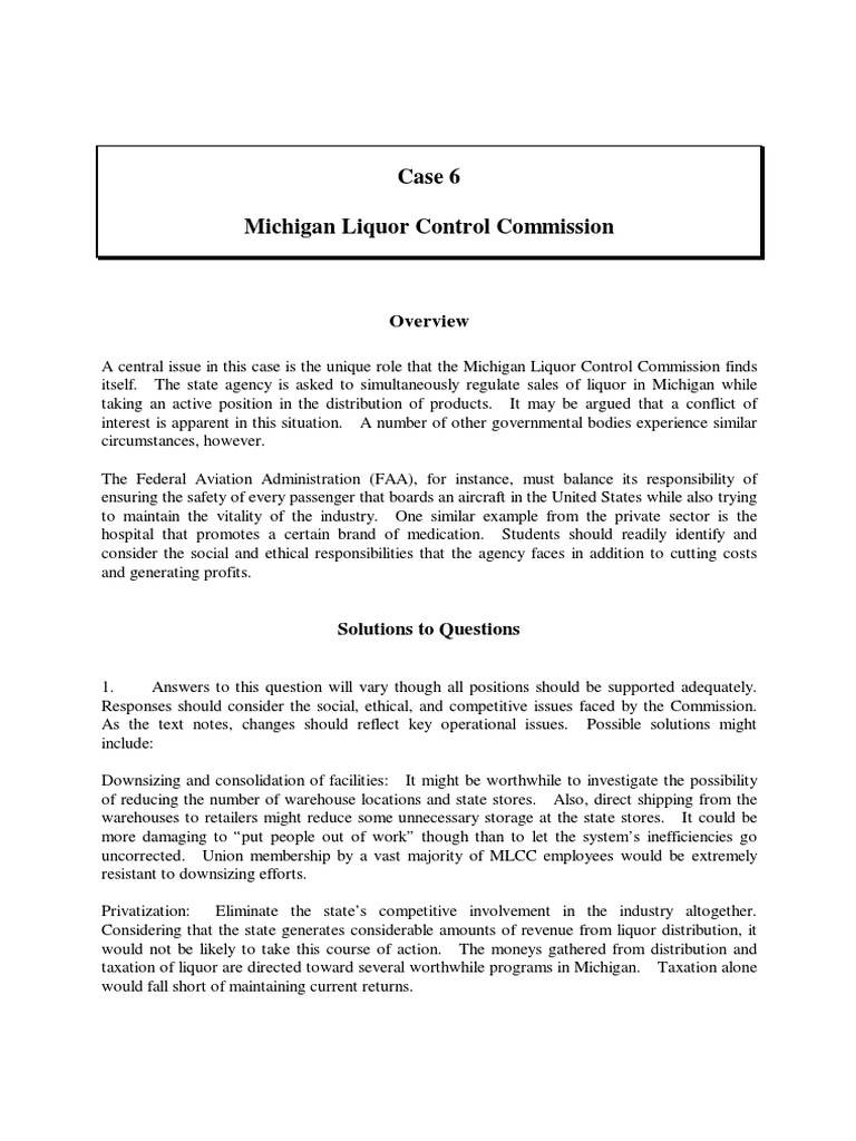Case 6 - MLCC | Download Free PDF | Retail | Inventory
