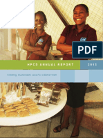 HPCD Annual Report 2 0 1 3: Creating Sustainable Jobs For A Better Haiti