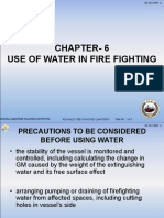 Chapter-6 Use of Water in Fire Fighting