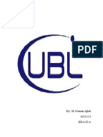 UBL Report
