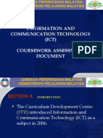 Information and Communication Technology (ICT) Coursework Assessment Document